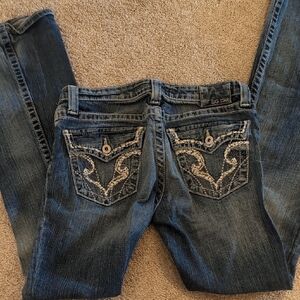 Big Star Women's Dark Blue Boot Cut Jeans